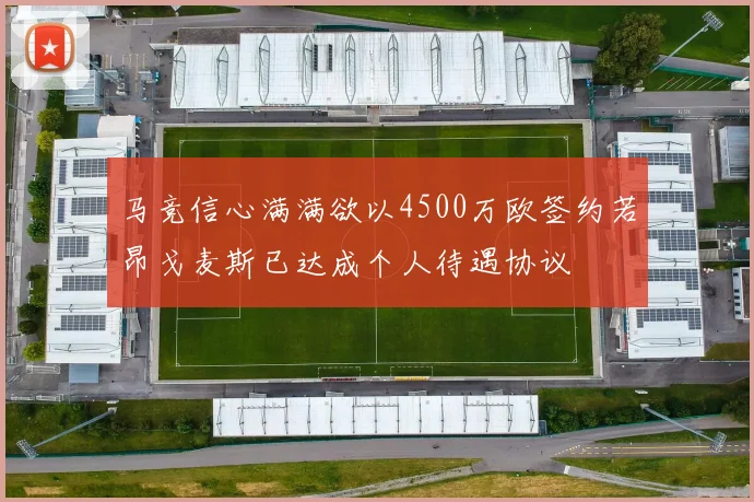 马竞信心满满欲以4500万欧签约若昂戈麦斯已达成个人待遇协议